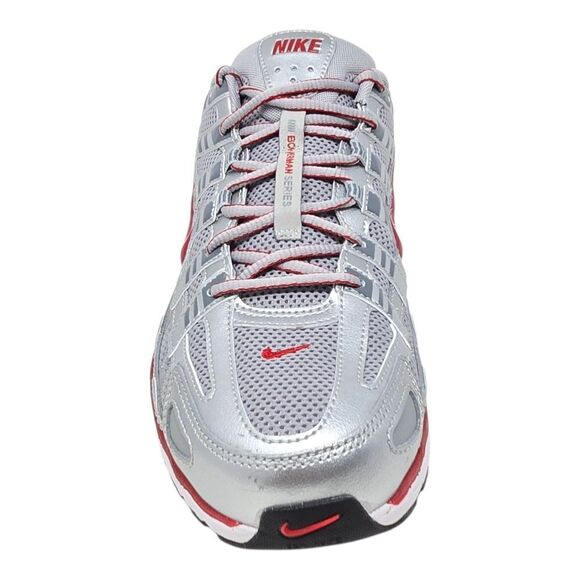 Nike P 6000 Metallic Silver Gym Red Running Mens Size 11 Cool Grey CD6404 024 - Picture 4 of 11